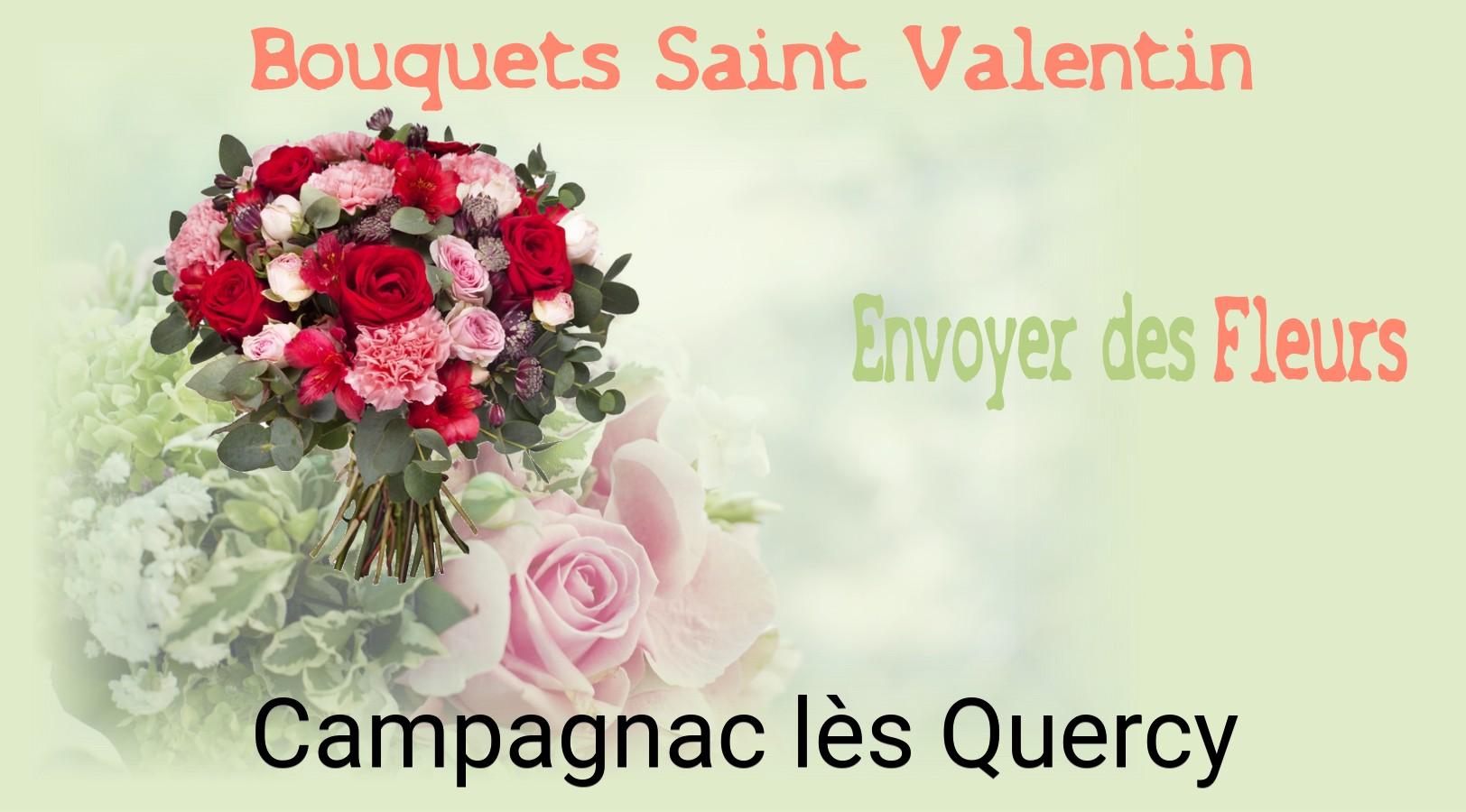Roses de Saint-Valentin livrées à Campagnac-lès-Quercy